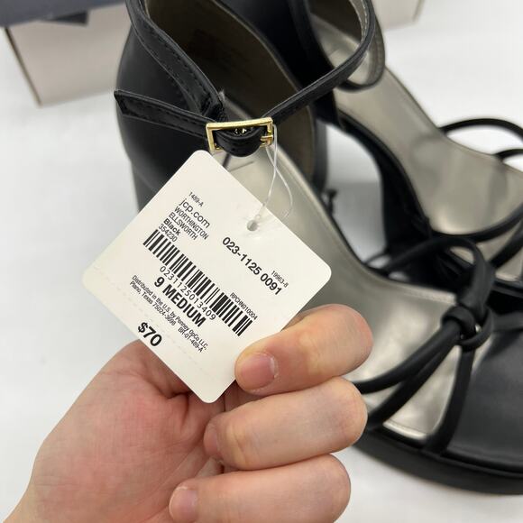 Worthington Womens Ellsworth Heeled Sandals Black Size 9M - Picture 7 of 14